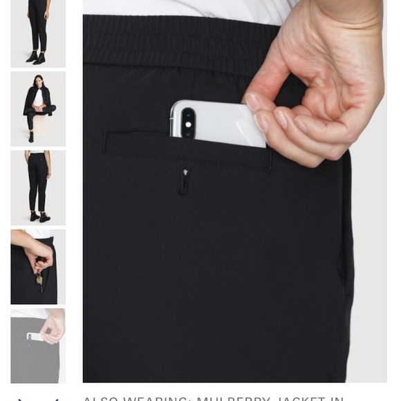 Kit and Ace pants Navigator On the Go black - Picture 4 of 10